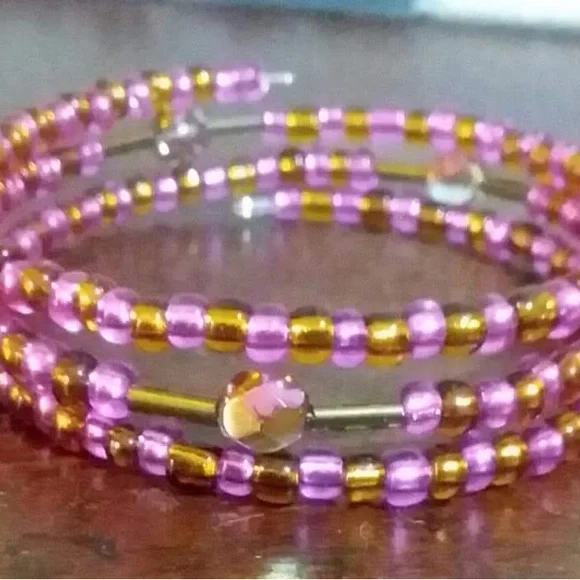 Handmade Glass Beaded Bracelets and Rings - Picture 9 of 9